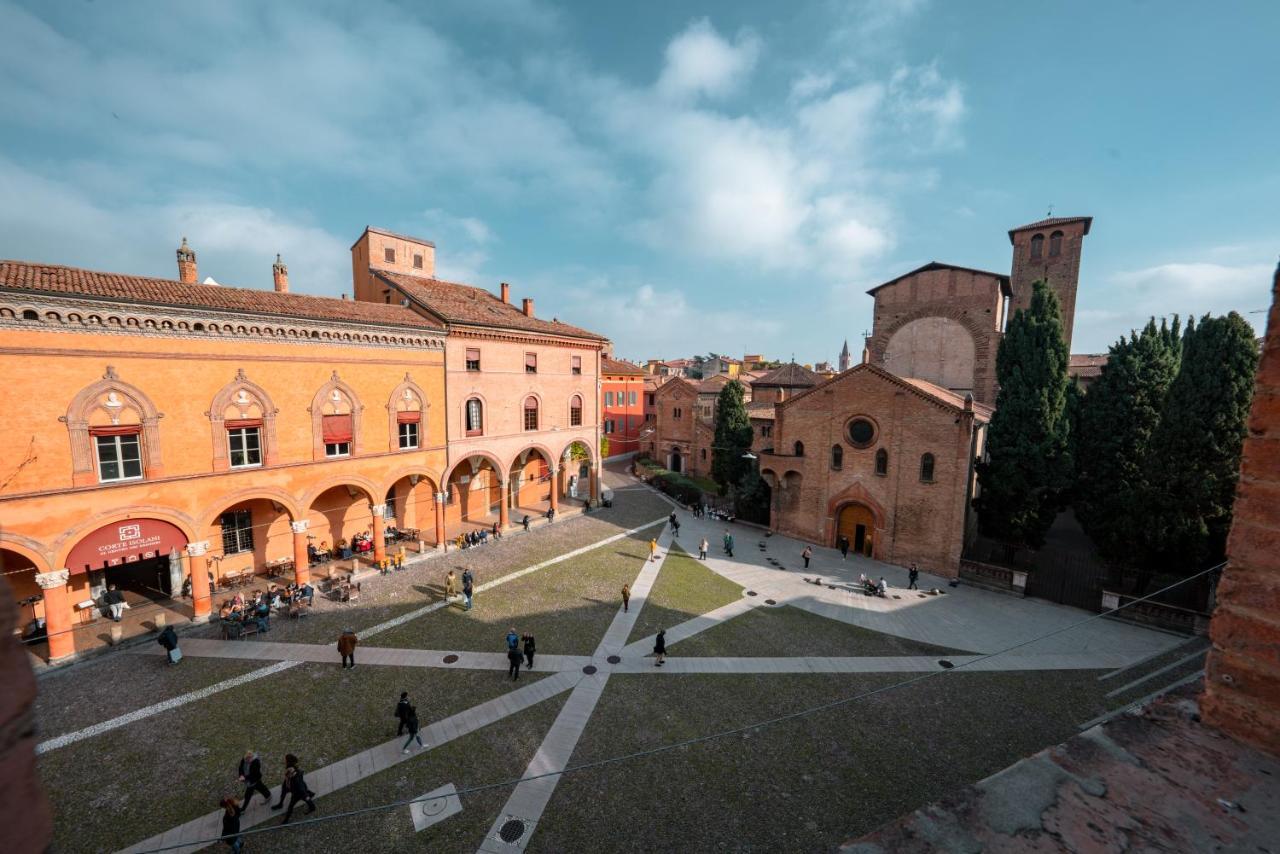 Ferienwohnung Piazza Santo Stefano Con Vista Bologna Exterior foto