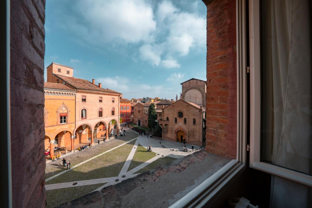 Ferienwohnung Piazza Santo Stefano Con Vista Bologna Exterior foto